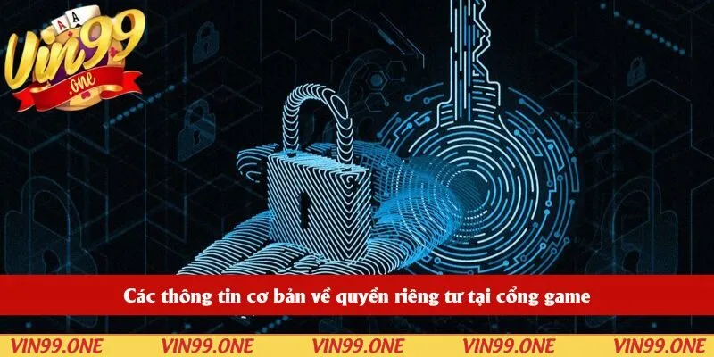 Các thông tin cơ bản về quyền riêng tư tại cổng game